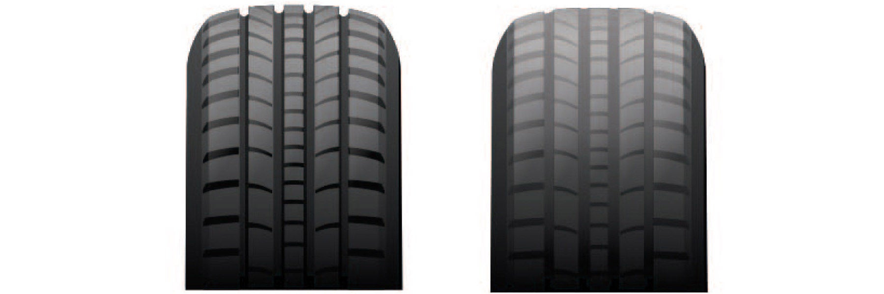 Tire tread depth comparison at DARCARS Kia of Temple Hills in Temple Hills MD