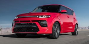 Red 2022 Kia Soul Temple Hills MD
