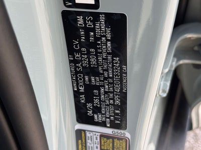 2026 Kia K4 LXS
