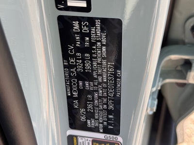 2026 Kia K4 LXS