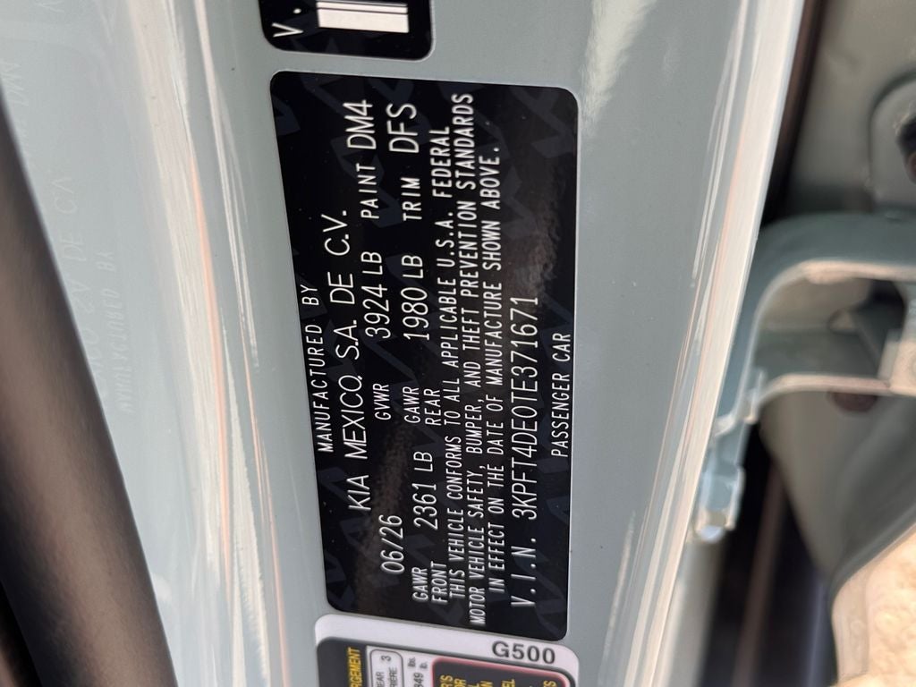 2026 Kia K4 LXS