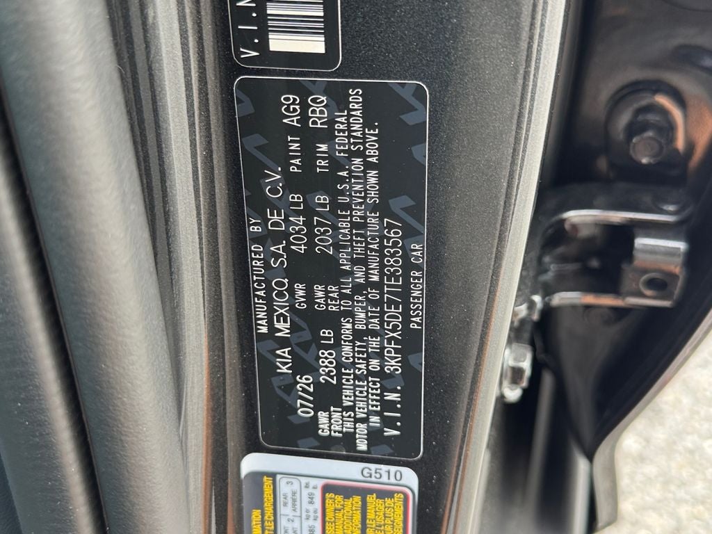 2026 Kia K4 EX