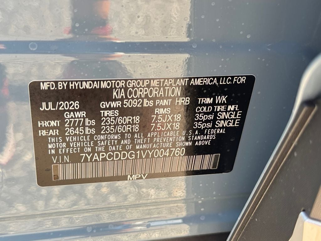 2027 Kia Sportage Hybrid EX