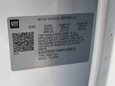 2024 Chevrolet Malibu LT 1LT