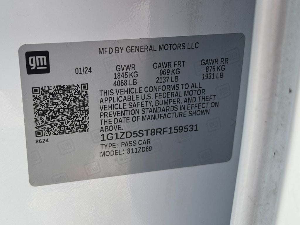 2024 Chevrolet Malibu LT 1LT