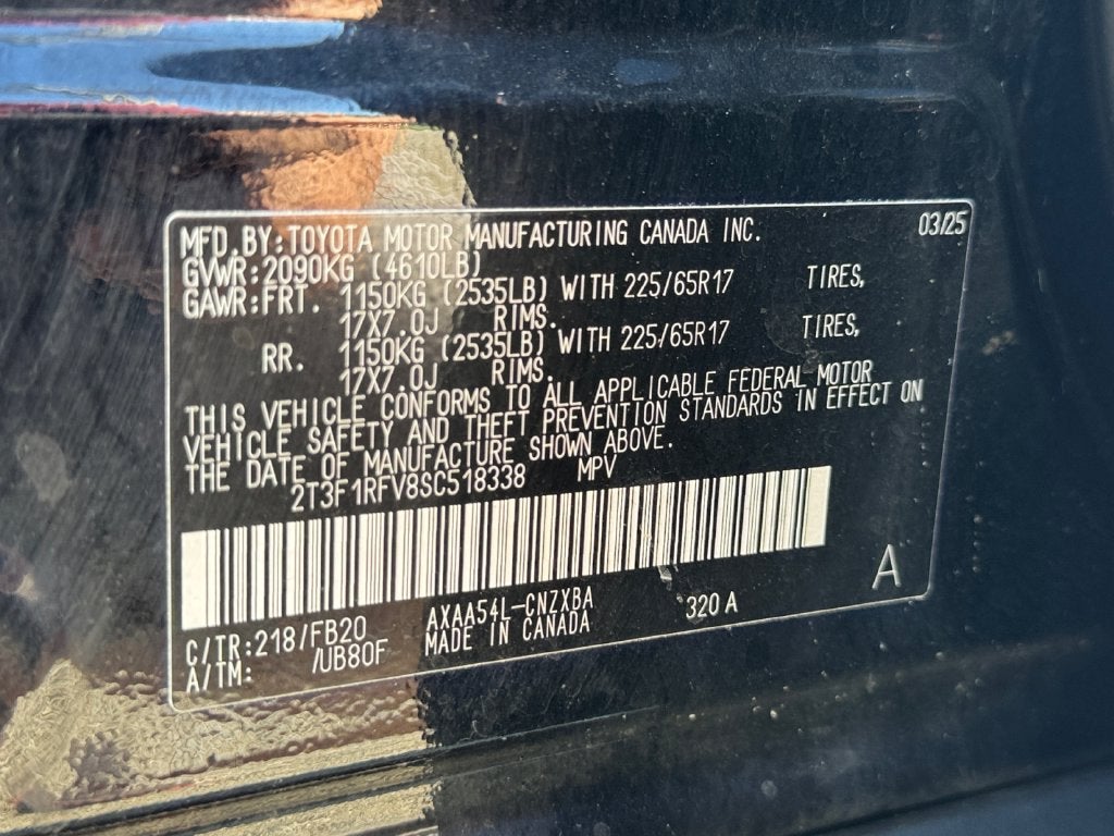 2025 Toyota RAV4 LE AWD