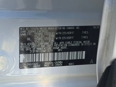 2025 Toyota RAV4 XLE