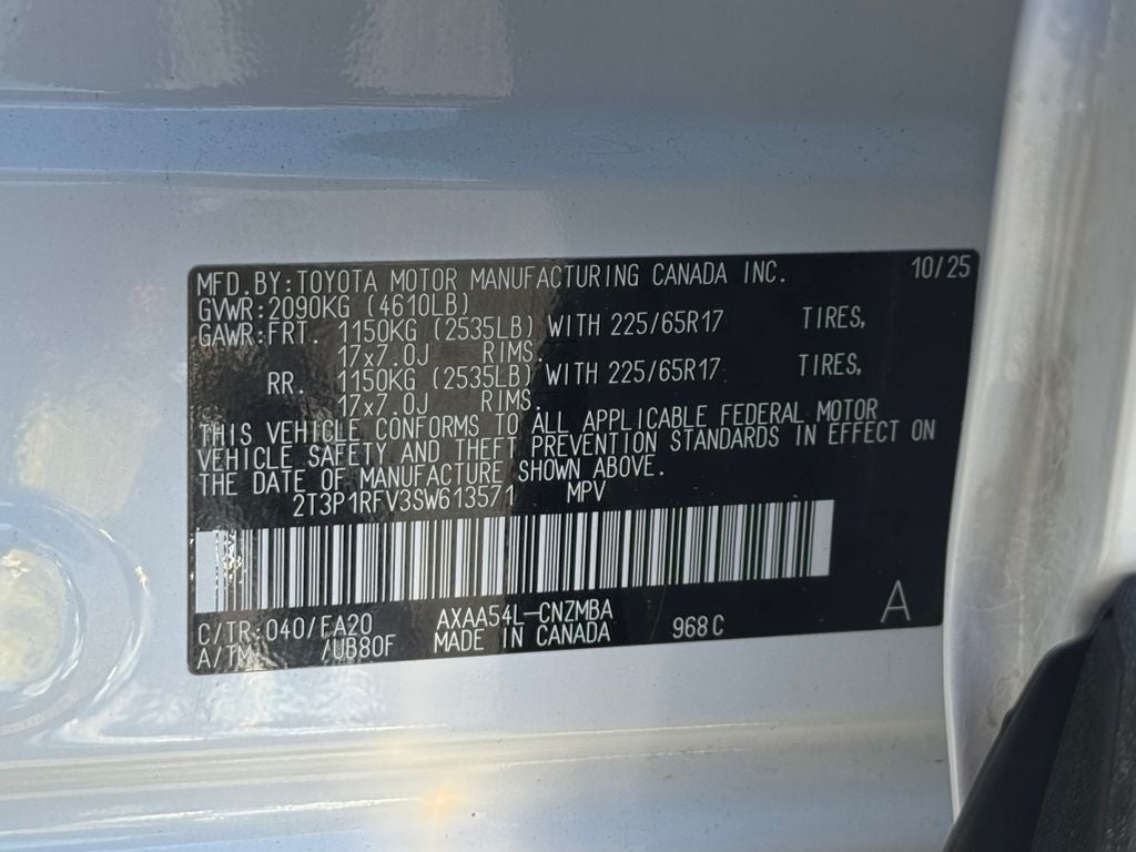 2025 Toyota RAV4 XLE