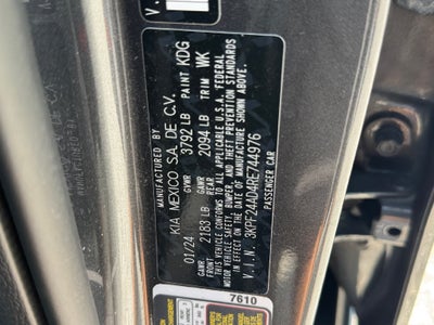 2024 Kia Forte LXS Technology Package