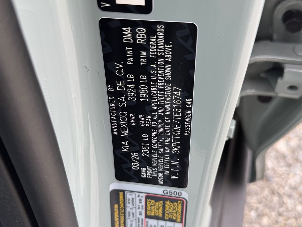 2026 Kia K4 LXS