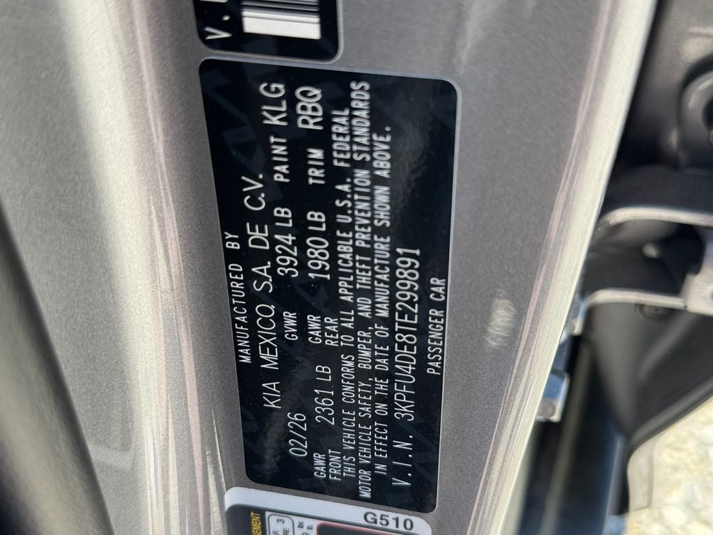 2026 Kia K4 EX