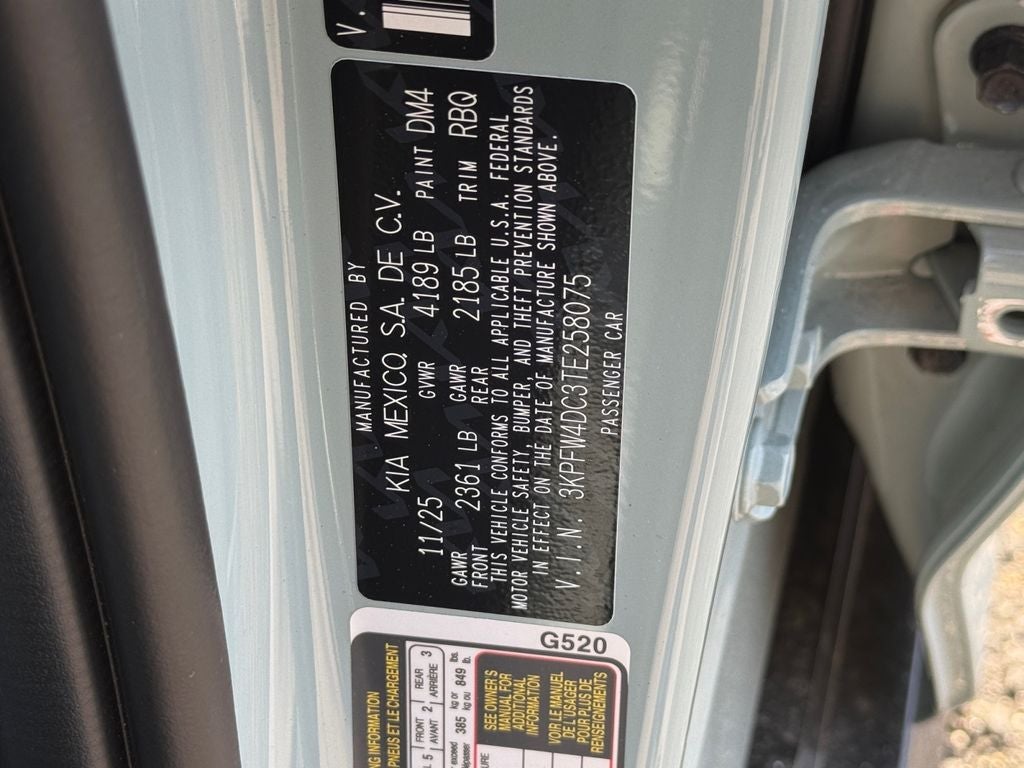 2026 Kia K4 GT-Line Turbo