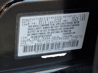 2019 Nissan Sentra SV
