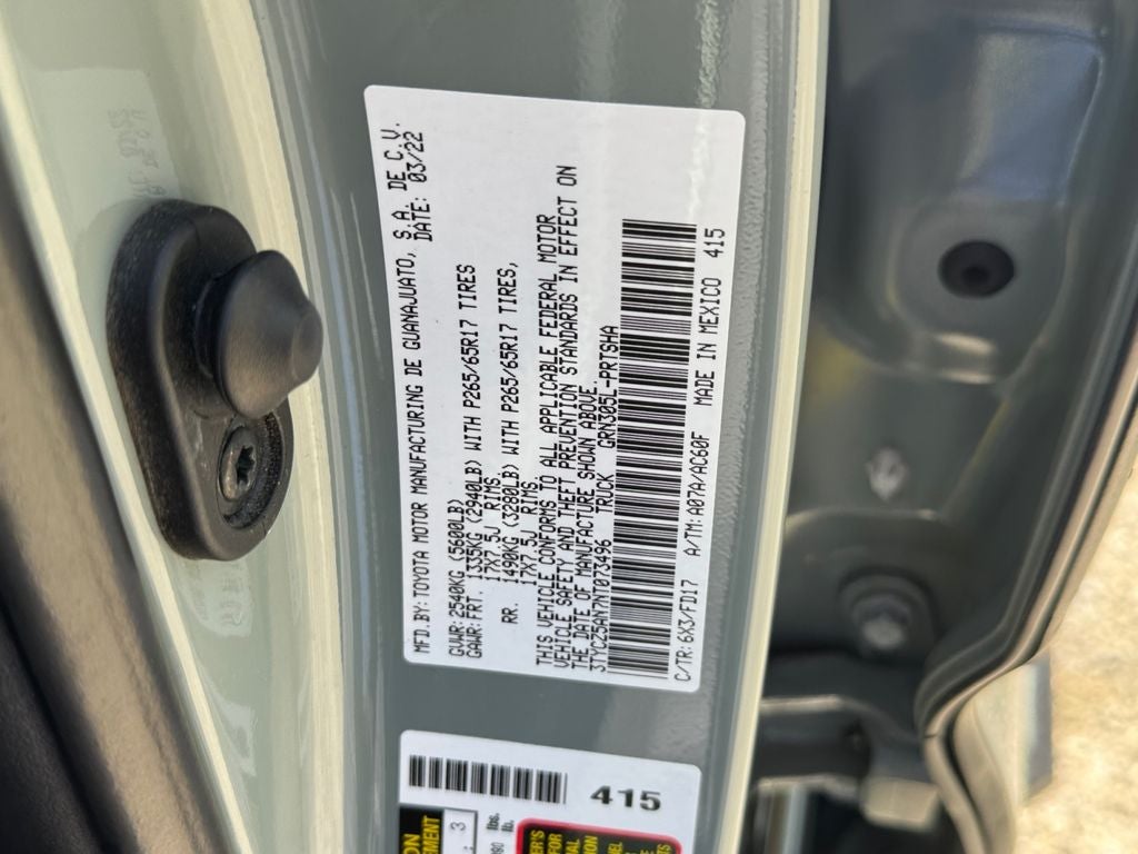 2022 Toyota Tacoma TRD Sport V6