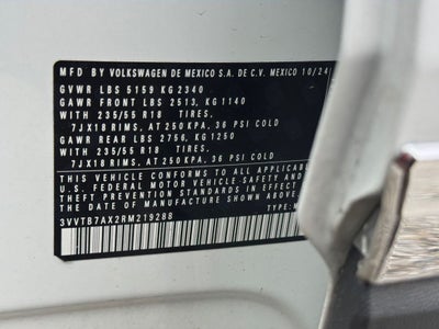 2024 Volkswagen Tiguan 2.0T Wolfsburg Edition