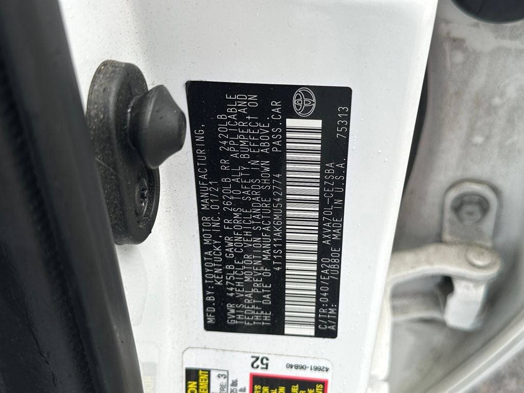 2021 Toyota Camry SE