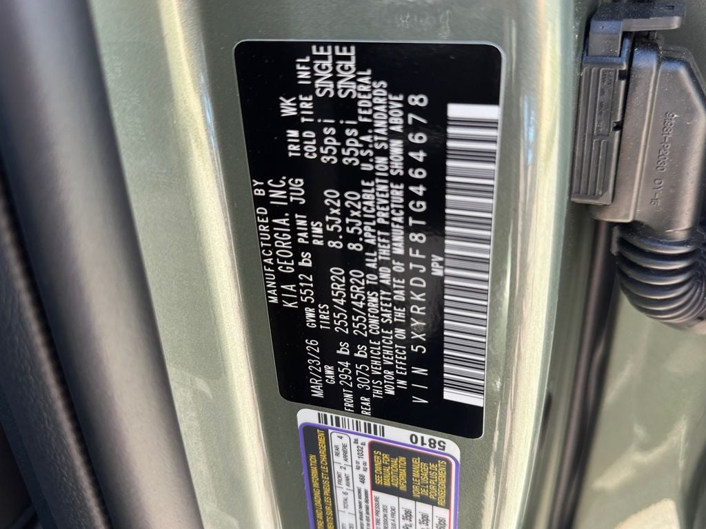 2026 Kia Sorento X-Line SX