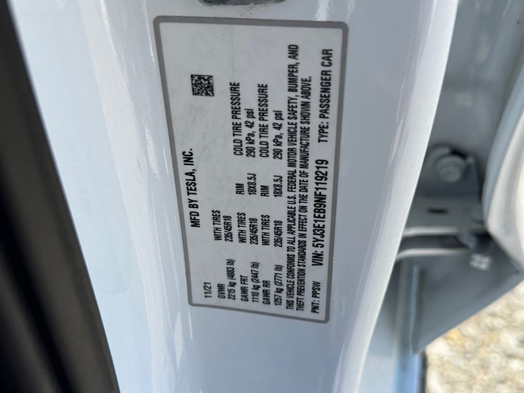 2022 Tesla Model 3 Long Range