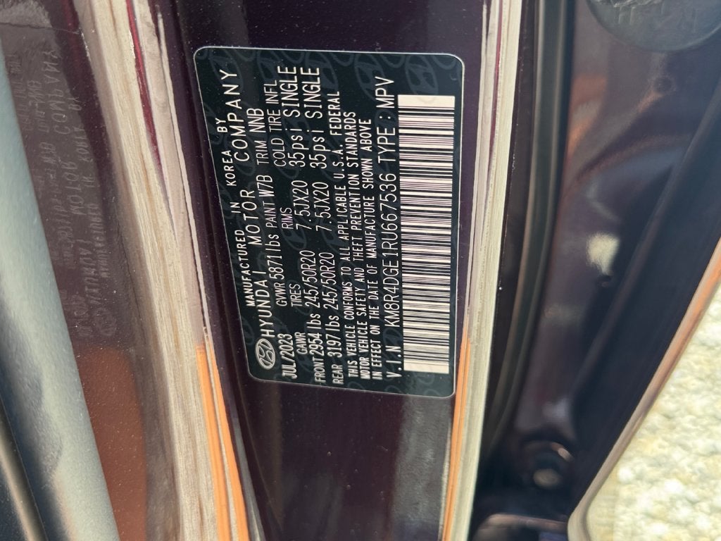2024 Hyundai Palisade SEL 7 Passenger