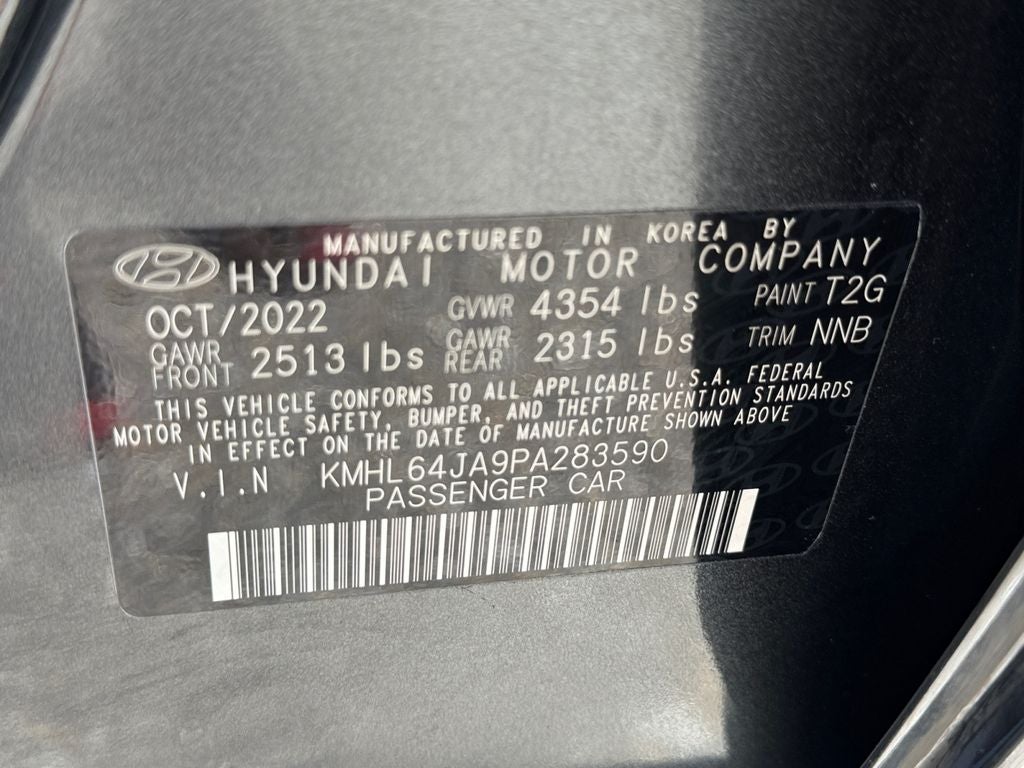 2023 Hyundai Sonata SEL Blind Spot