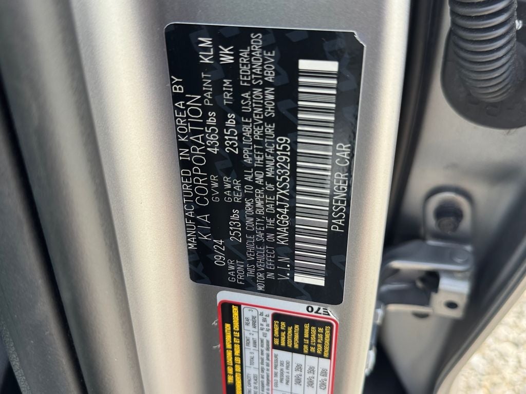 2025 Kia K5 GT-Line Premium Package