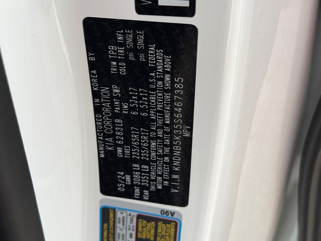 2025 Kia Carnival LXS