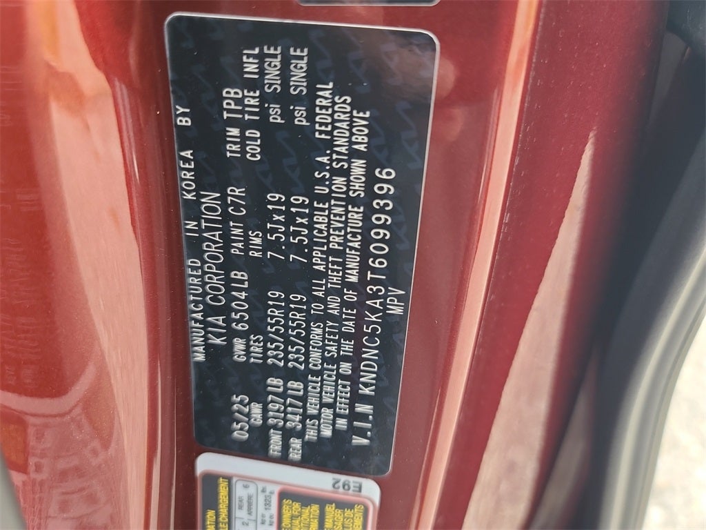 2026 Kia Carnival Hybrid EX