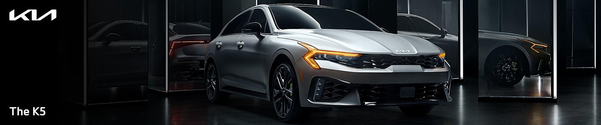 2026 Kia K5 in a mirrored room