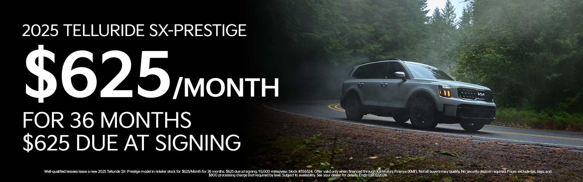 New 2025 Telluride SX
