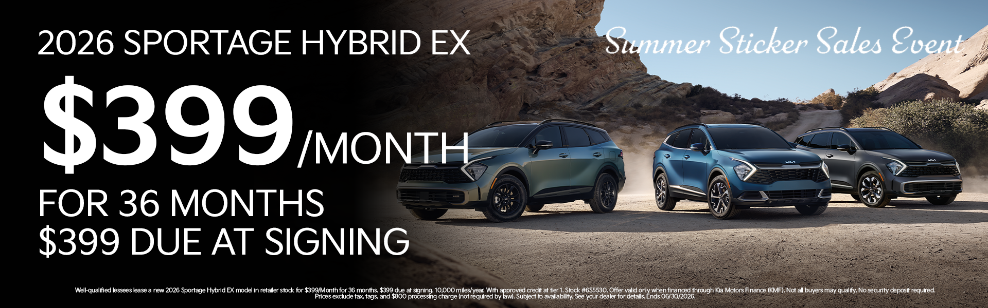 New 2026 Sportage Hybrid EX