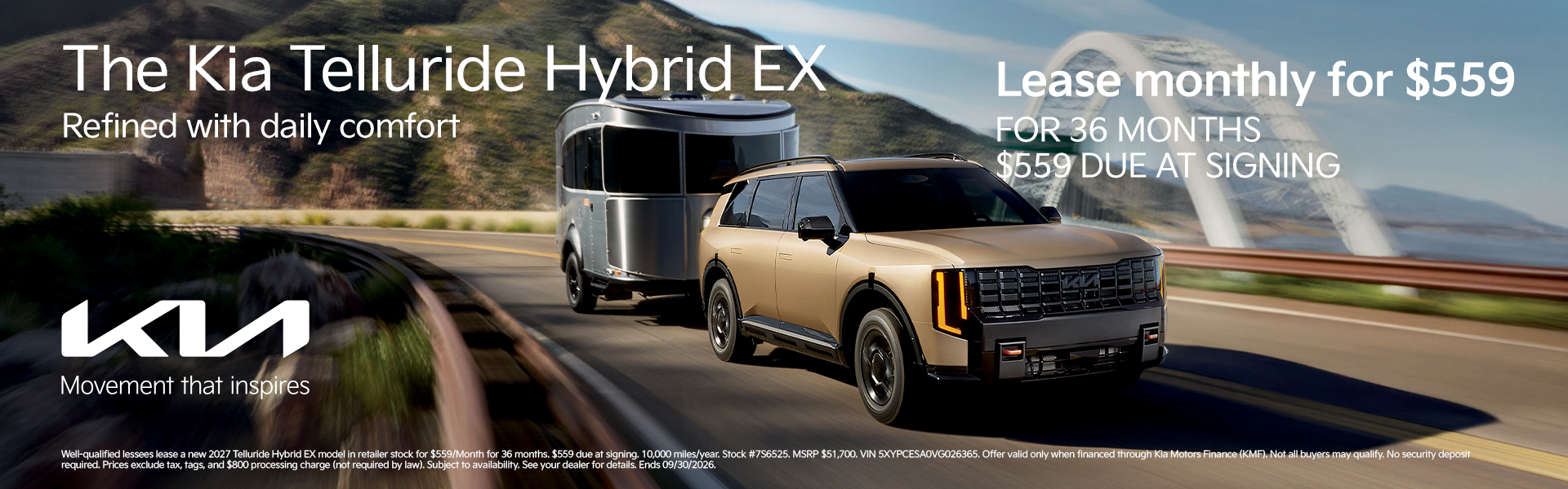 New 2027 Telluride Hybrid EX