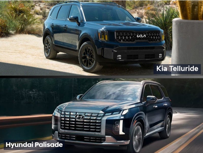 Kia Telluride vs. Hyundai Palisade | SUV Comparison | DARCARS Kia of ...