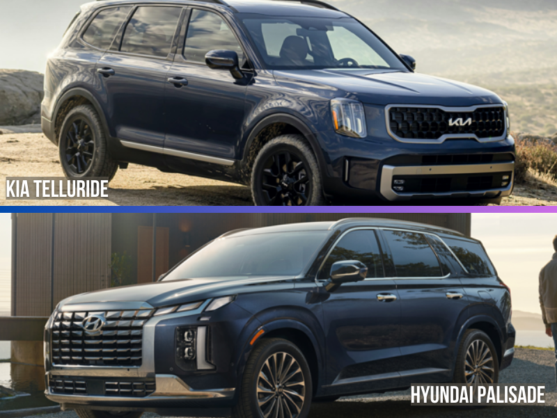 Kia Telluride vs. Hyundai Palisade, SUV Comparison